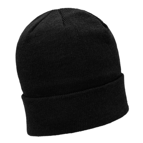 Portwest Insulatex Acrylic Thermal Insulated Beanie - Black (Winter Knit Hat)