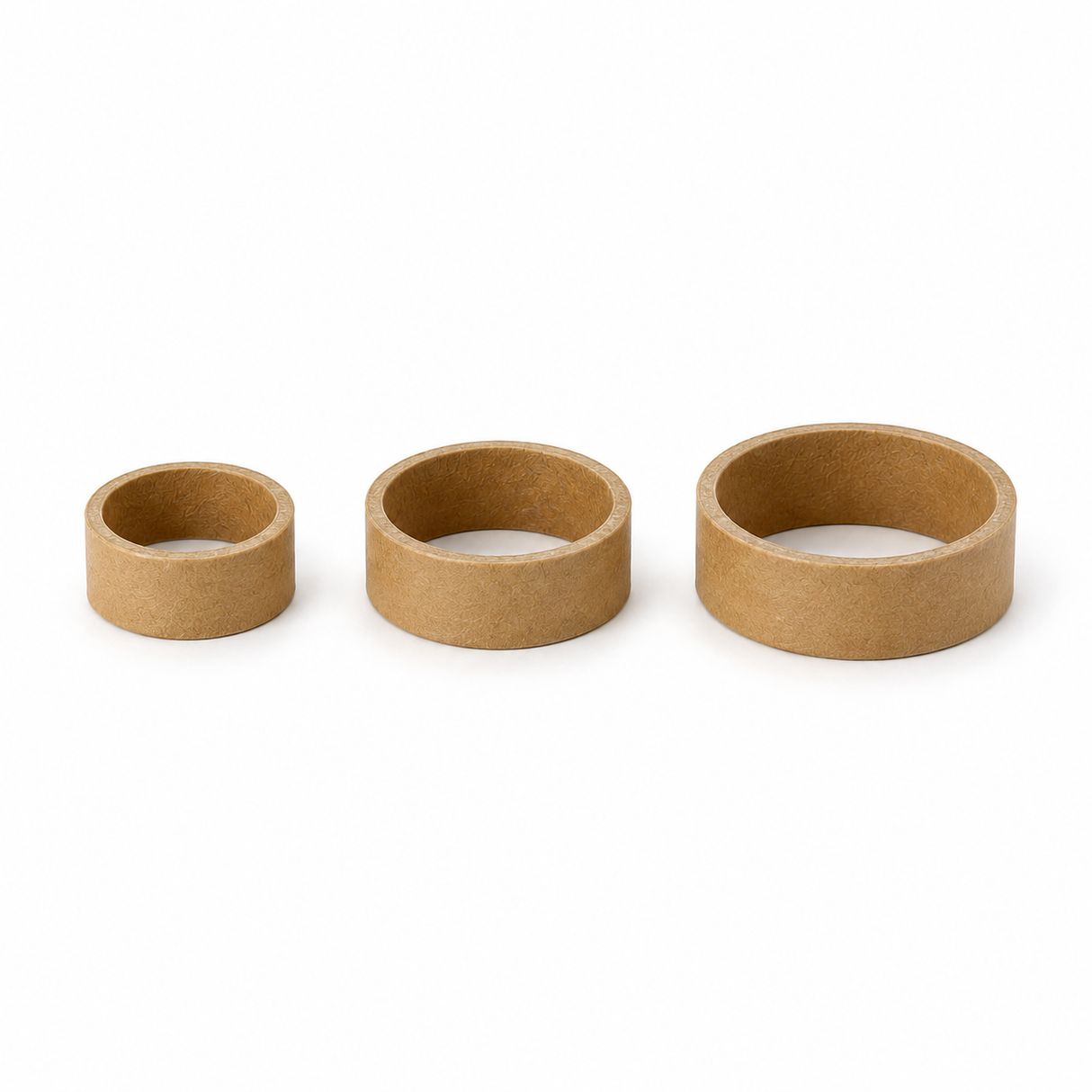 3x 1cm Brown Strong Cardboard Paper Tubes - Arts, Crafts & DIY (30/40/50mm Diameters)