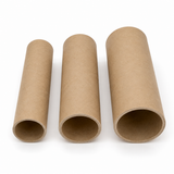 3x 15cm Brown Strong Cardboard Paper Tubes - Arts, Crafts & DIY (30/40/50mm Diameters)