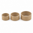 3x 2cm Brown Strong Cardboard Paper Tubes - Arts, Crafts & DIY (30/40/50mm Diameters)