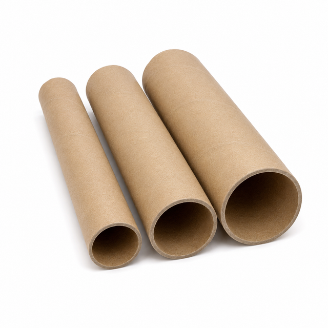 3x 25cm Brown Strong Cardboard Paper Tubes - Arts, Crafts & DIY (30/40/50mm Diameters)