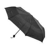 12x 25cm BRELLERZ Umbrellas (Bulk Pack) - Windproof 8 Rib with Safety Close Feature - For Travel & Rain