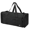 28L Leuts Foldable Waterproof Sports Duffle Bag - Black (School/Gym/Travel Duffel)