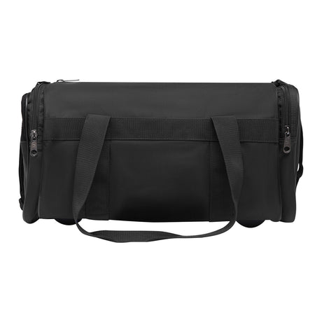 28L Leuts Foldable Waterproof Sports Duffle Bag - Black (School/Gym/Travel Duffel)