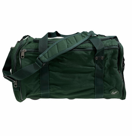 44L Leuts Foldable Duffle Sports Bag w/ D-Zip - Bottle Green (School/Gym/Travel Duffel)
