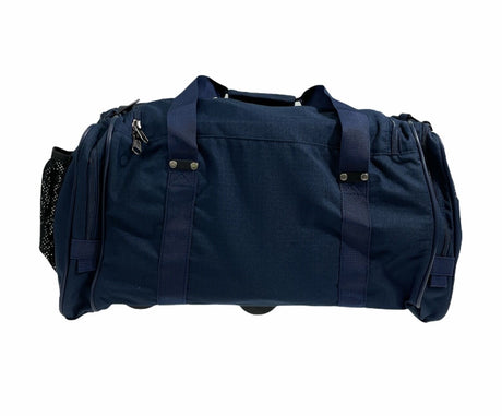 44L Leuts Foldable Duffle Sports Bag w/ D-Zip - Dark Navy (School/Gym/Travel Duffel)