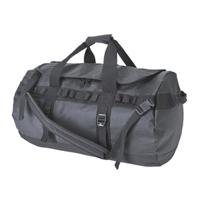 Portwest 70L Waterproof Duffle Bag - Black (Travel Gym Overnight Foldable Duffel)