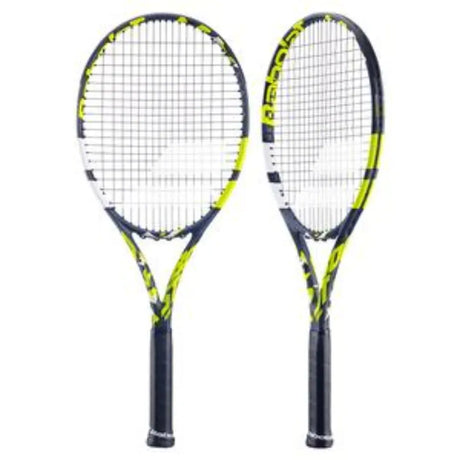 Babolat Boost Aero Tennis Racquet in Grey/Yellow/White - Strung