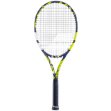 Babolat Boost Aero Tennis Racquet in Grey/Yellow/White - Strung