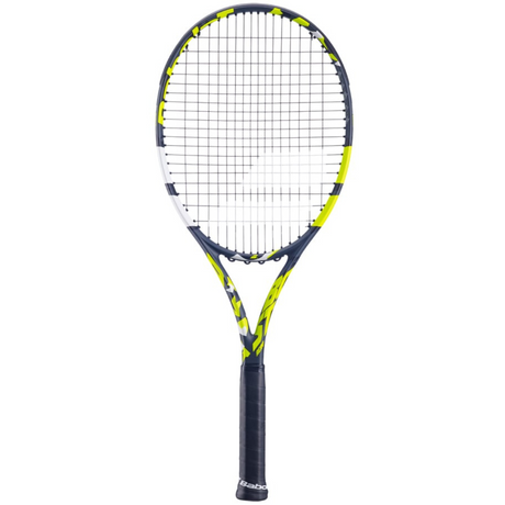 Babolat Boost Aero Tennis Racquet in Grey/Yellow/White - Strung