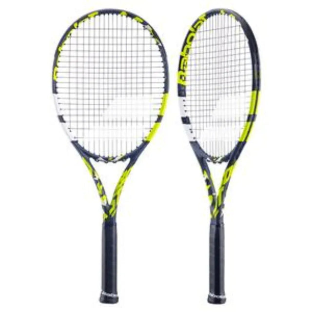 Babolat Boost Aero Tennis Racquet in Grey/Yellow/White - Strung