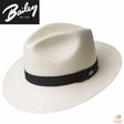 BAILEY Blackburn Lite Shantung Straw Hat MADE IN USA Trilby Fedora 63117 - Natural - S