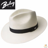 Bailey Blackburn Lite Mens Shantung Straw Trilby Hat - Natural (Made in USA Fedora 63117)