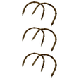 3 Pair 100% Replacement Bamboo Handles for Straps/Handbag Pack (Made in Japan)