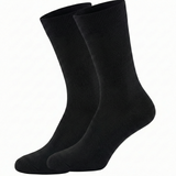 Formalaties Mens Premium Bamboo Socks - Black (Size 7-11)
