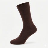 Formalaties Mens Premium Bamboo Socks - Brown (Size 7-11)