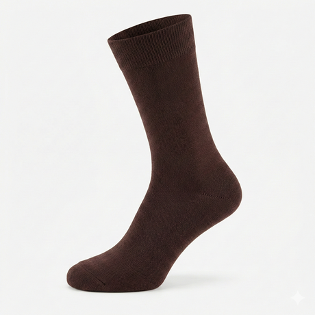 Formalaties Premium Bamboo Socks in Brown (Size 7-11) 
