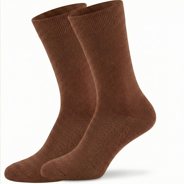 Formalaties Mens Premium Bamboo Socks - Tan (Size 7-11)