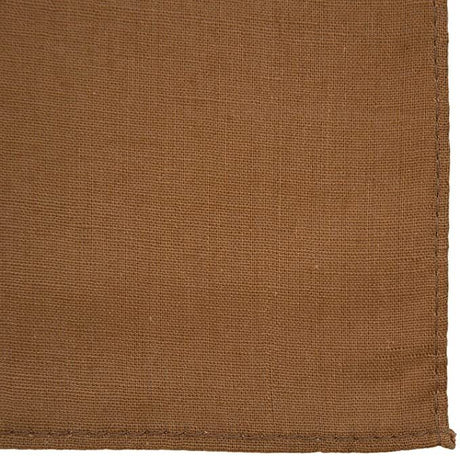 BANDANA 100% COTTON Head Wrap Durag Bandanna Summer Scarf Mask in Plain Brown