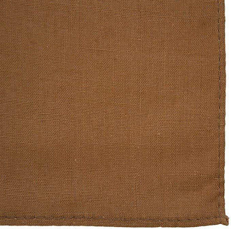 20x Brown Plain Bandana Bulk Pack - 100% Cotton Head Wrap/Durag/Scarf/Mask