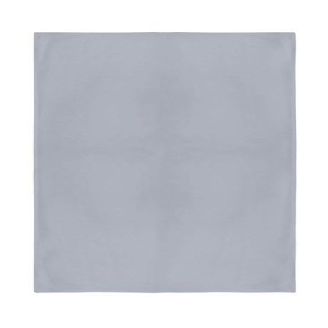 15x Grey Plain Bandana Bulk Pack - 100% Cotton Head Wrap/Durag/Scarf/Mask