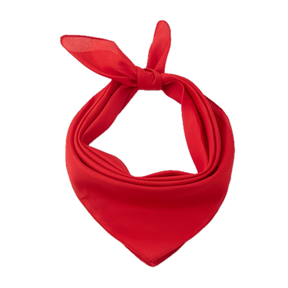 Red Plain Bandana - 100% Cotton Head Wrap/Durag/Scarf/Mask