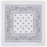 BANDANA Paisley 100% COTTON Head Wrap Durag Bandanna Summer Biker Scarf Mask
