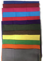 12x HANDKERCHIEFS 100% Cotton Pocket Square Hanky Handkerchief  54x54cm