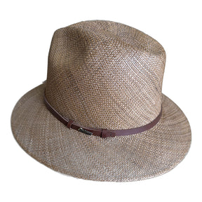 Barmah Reston Palm Panama Straw Hat in Tan - 60cm