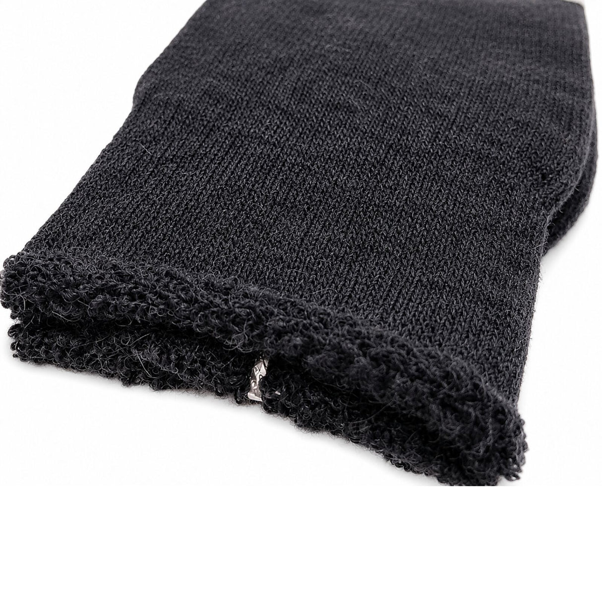 1 Pair Merino Wool Blend Work Socks - Charcoal (Heavy Duty Warm Winter Thermal Socks)