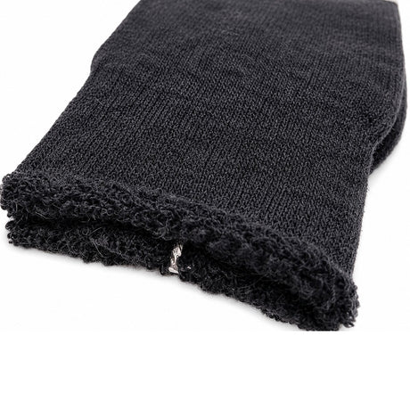 1 Pair Merino Wool Blend Work Socks - Charcoal (Heavy Duty Warm Winter Thermal Socks)