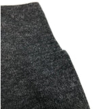 Mens Merino Wool Long John Thermal Pants - Black (Warm Base Layer Underwear)