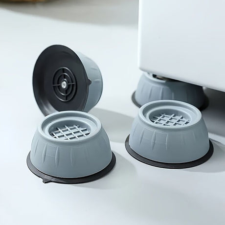 4-Pack Anti-Vibration Washing Machine Pads – Shock Absorbing & Non-Slip Appliance Feet