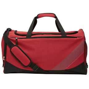 Large Foldable Sports Duffle Bag - Red (Waterproof Gym Travel Bag)