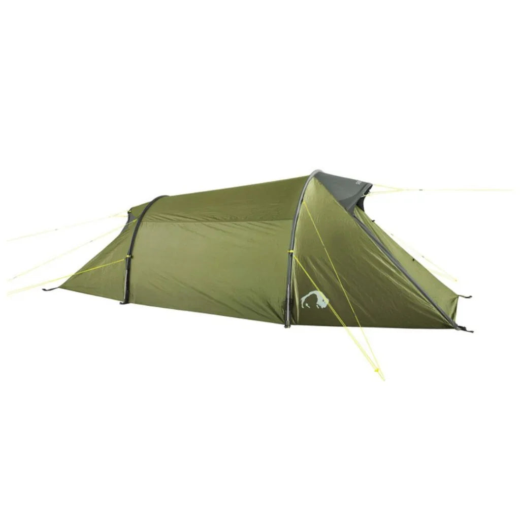 Tatonka Narvik 3 Person Camping Tunnel Tent - Light Olive