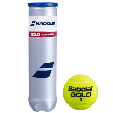 72x Babolat Gold Championship Tennis Balls Bulk Box (18 Cans of 4) - ITF & USTA Approved