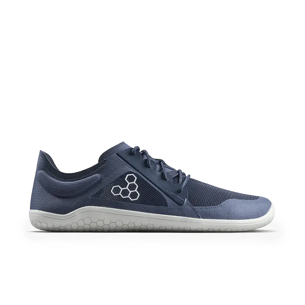 Vivobarefoot Primus Lite IV Mens Barefoot Shoes - Midnight Blue (Lightweight Recycled Runners)