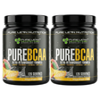 2x 840g Pure Lean Nutrition BCAA Intra-Workout Powder Pack - Peach Mango (Branched Chain Amino Acids Recovery)