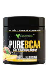 Pure BCAA Intra Workout 120 Serves Branch Chain Amino Acids Recovery in Peach Mango 