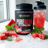 840g Pure Lean Nutrition BCAA Intra-Workout Powder - Watermelon (Branched Chain Amino Acids Recovery)