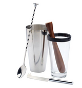 4pcs Set Barcraft Mojito Cocktail Drinks Maker Kit - Stainless Steel