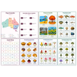 8-Pack Australia Educational Posters Set - A4 Matte Laminated Prints (210x297mm)