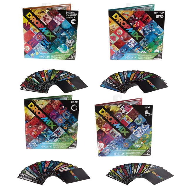Hasbro DropMix Music Mixing Playlist 4-Pack - EDM Astro/Hip-Hop/Rock/Pop Derby (Ages 16+)