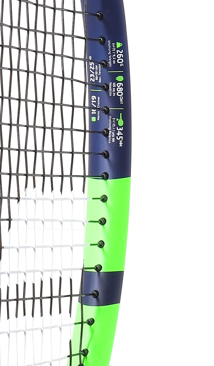 Babolat Boost Drive Graphite Tennis Racquet 260g in Blue/Green (Fully Strung)