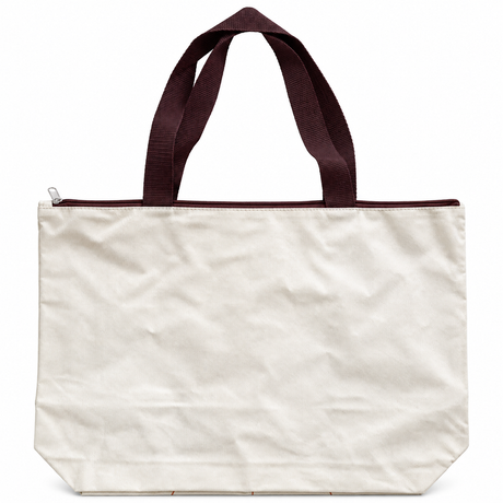 Australia Map Tote Bag w/ Handles - Landmarks & Wildlife Souvenir Gift/Beach Bag (28x38cm)