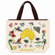 Australia Map Tote Souvevir Gift/Beach Bag w/ Handles (28x38cm)