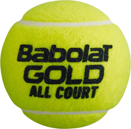 18 Cans of 4 Babolat Gold All Court Tournament Tennis Balls Bulk Box - ITF & USTA Approved