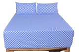 Indi Pure Cotton Fitted Bed Sheet + Pillowcase Set