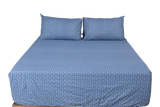 Baltic Pure Cotton Fitted Bed Sheet + Pillowcase Set