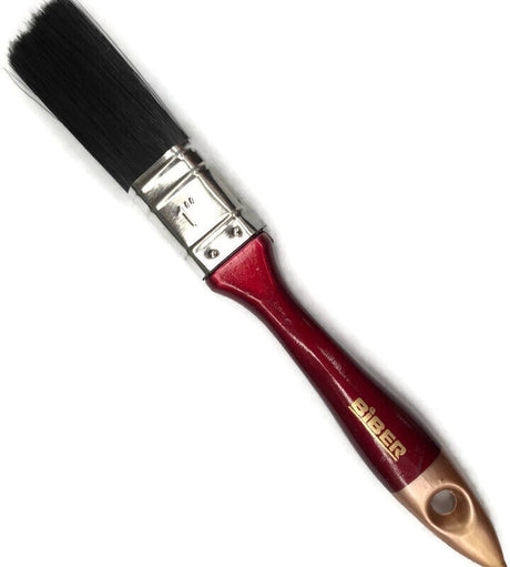 Biber Paint Brushes - Professional Straight Painting Brush (Oil/Acrylic/Alkyd)